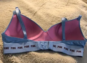 🔹4 for $30 Pink Wear Everywhere wireless lightly lined bra, size 32B thumbnail 4