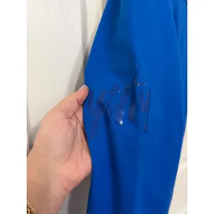 Yitty Womens Royal Blue High Waisted Logo Waistband Leggings Size‎ Large thumbnail 4