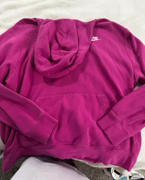 Pink Nike Hoodie Sweatshirt thumbnail 1