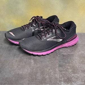 Brooks Adrenaline GTS 20 1202961B062 Women's Black/Fuchsia Sneakers Size 10.5B thumbnail 3