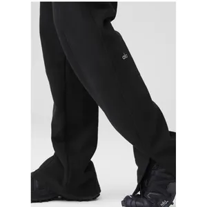 Alo Yoga High-Waist Free Time Straight Leg Sweatpants Wide Leg Women XS Heavy thumbnail 13