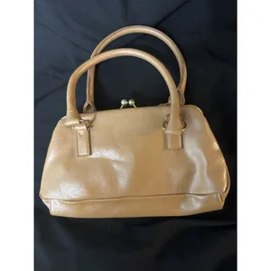 ALDO tan leather shoulder bag purse classic thumbnail 6