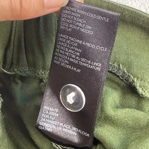 I.AM.GIA Olive Green‎ Joggers Pants Elastic Waist Casual Comfy Size L-flaw thumbnail 10