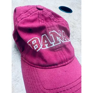 The Game Alabama Crimson Tide BAMA Rhinestone Baseball Cap Red Washed Dad Hat thumbnail 2