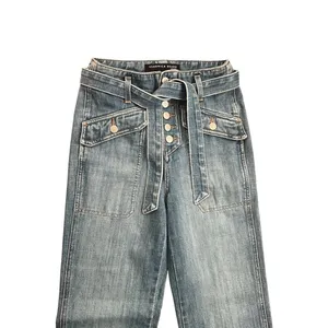 Veronica Beard Rinley High Rise Cropped Jeans Durango Wash 24 thumbnail 4