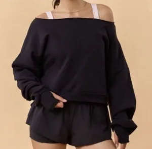 Blogilates Dance Studio Sweatshirt Black Size 2X New thumbnail 1