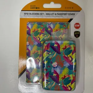 Miami Carry On RFID Blocking Set Wallet & Passport Holder Cover NEW thumbnail 9