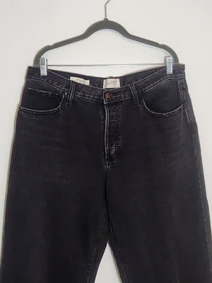 Universal Threads Womens Black 90s Baggy Jeans Size 12 Short thumbnail 2