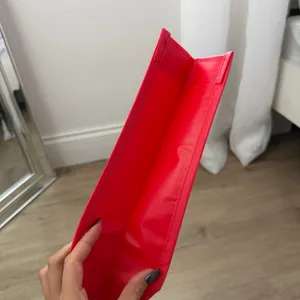 Lululemon Red Reusable Tote Bag thumbnail 3
