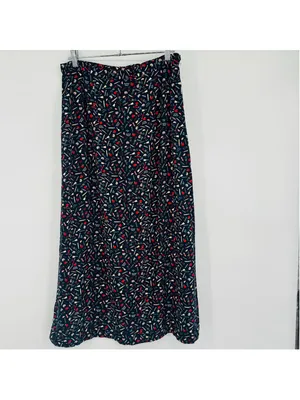 Vintage Christopher & Banks School Print Midi Skirt, Size 8, Teacher thumbnail 2