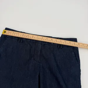 Express Pants Women’s 6 R Dark Blue Editor Trouser Jean Career Tailored thumbnail 7
