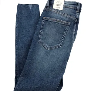 Zara skinny torn Vintage high rise jeans-8 thumbnail 10