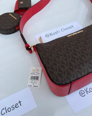 MK Jet Set Travel SM Crossbody With Tech Attach -Flame thumbnail 5