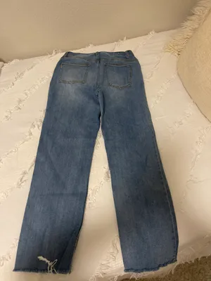 Francesca's Harper Heritage High Rise Straight Jeans thumbnail 2