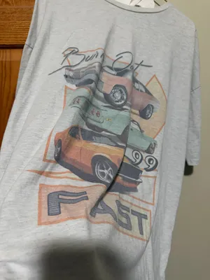 Graphic car tee Gray Size L thumbnail 2