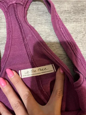 FREE PEOPLE We The Free Karri Swing Tank in Dahlia Mauve thumbnail 6