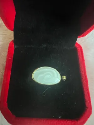 Gorgeous Golden Gemstone Adjustable Ring Size 7 thumbnail 2