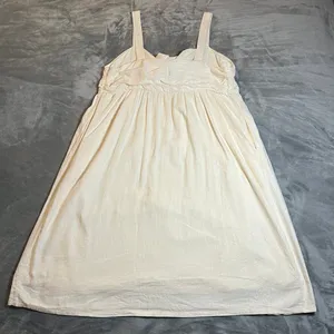 Who What Wear Linen Blend Strappy V-Neck Bow Tie A Line Dress Size XXL thumbnail 3