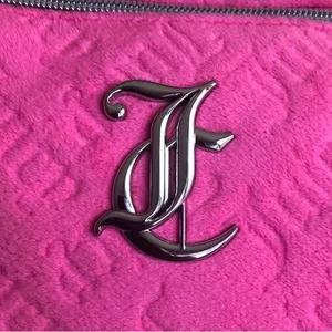 NWOT Juicy Couture Makeup Bag Velour Pink thumbnail 14
