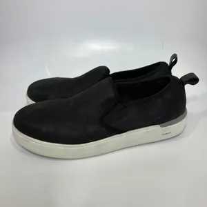Rockport works black leather loafers slip on‎ shoes women's size 8W casual thumbnail 6