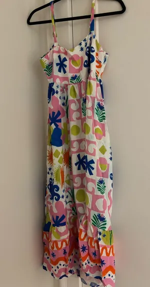 Paper Heart Maxi Dress thumbnail 1