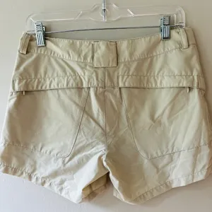 Eastern Mountain Sports Hiking‎ Shorts Sz 6 Women Beige Stretch Nylon 5 Pocket Stretch Low Waist thumbnail 8