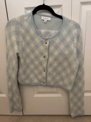 2 piece sweater set Blue thumbnail 1