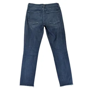 AGOLDE Sophie High Rise Skinny Jeans Dark Wash Raw‎ Hem A018-3005 Womens 27 thumbnail 2