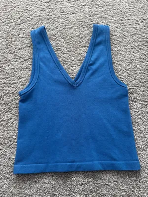Electric Blue tank top Size Doesn’t say, guess: S/XS thumbnail 2