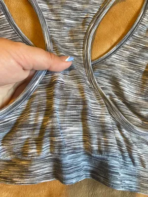 Athleta Sports Bra Medium Gray thumbnail 4