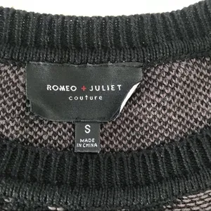 R+J COUTURE Leopard Print Sweater‎ Dress Fitted Raglan Sleeve Black Gray Small thumbnail 4