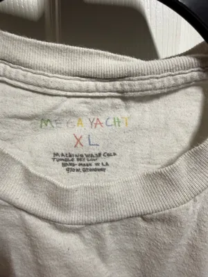 Mega Yacht Urban Outfitters Graphic Tee thumbnail 2