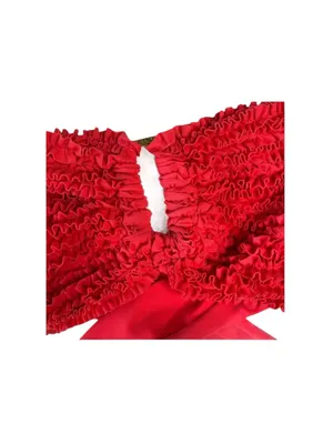 PilyQ ✽ PQ Swim ✽ Flirty Ruffled Bandeau Bikini Top ✽ Hot Fuchsia Pink ✽ Large thumbnail 7