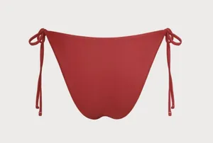 Berlook Red Reversible Halter Triangle Bikini Set thumbnail 8