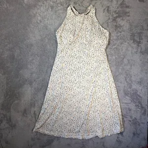 prAna Jewel Lake Dress Women’s L Birch Spots Built-In Bra Pockets Active Midi #7 thumbnail 2