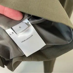 Lattelier SET Olive Green Blazer Short 2 Piece Set‎ Women’s Size S thumbnail 11