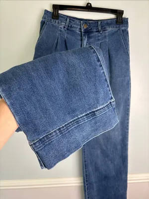 bagatelle Tailored Wide Leg Trouser Jeans Pleated Front Sz 30/10 Business Casual thumbnail 6