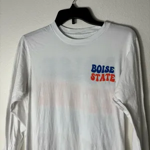 Boise State University Long Sleeve Tee White Ci Sport M thumbnail 3