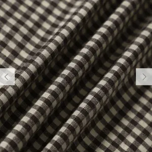 RIHOAS The Brown High Waisted Plaid Shorts 3 thumbnail 4