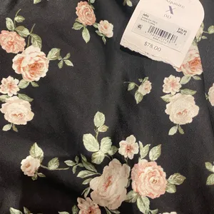 Arula Dylan Satin Floral Roses Maxi Skirt 0X thumbnail 4