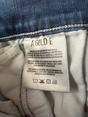 AGOLDE Sophie Sillouette High Rise Skinny Jeans thumbnail 7