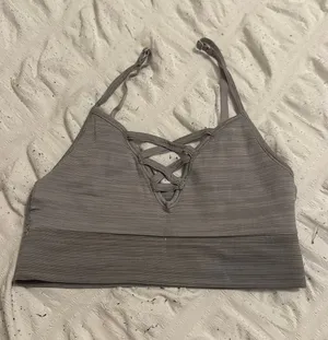 Comfy Sports Bra Gray thumbnail 1