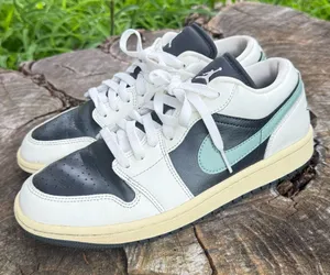 Nike Jordan Air Jordan 1 Low Shoes 'Jade Smoke' DC0774-001 Women's Sizes 9 thumbnail 1