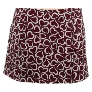 Urban Outfitters‎ Love Print Mini Skirt Red Women's Size S Casual Party Romantic thumbnail 2