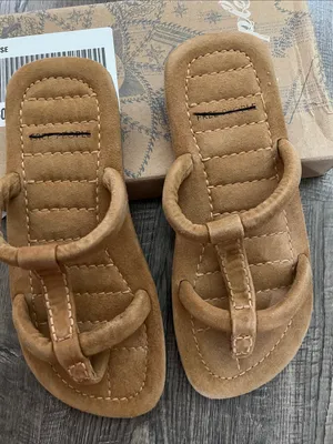 Free People Hadden Cinnamon Clay Suede Toe-Post Sandals thumbnail 2