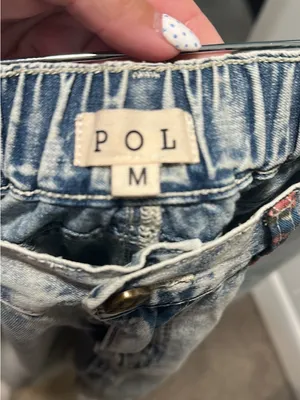 POL denim barrel pants thumbnail 4
