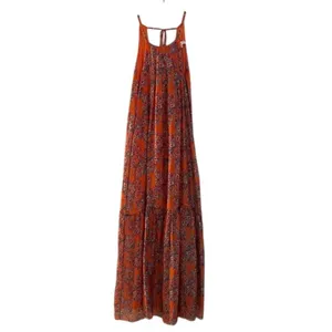 FRNCH Aneth Floral Silk Blend Sleeveless Maxi Dress Womens Size Small Boho thumbnail 3
