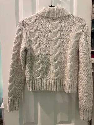American Eagle Cable Knit Sweater thumbnail 2