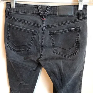 Vans Faded Black Blownout Knees‎ Skinny Jeans thumbnail 8