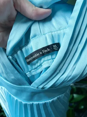 Abercrombie Plunge Pleated Mini Dress thumbnail 5